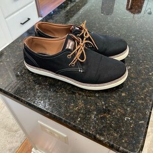 Skechers Black and Tan Derbys